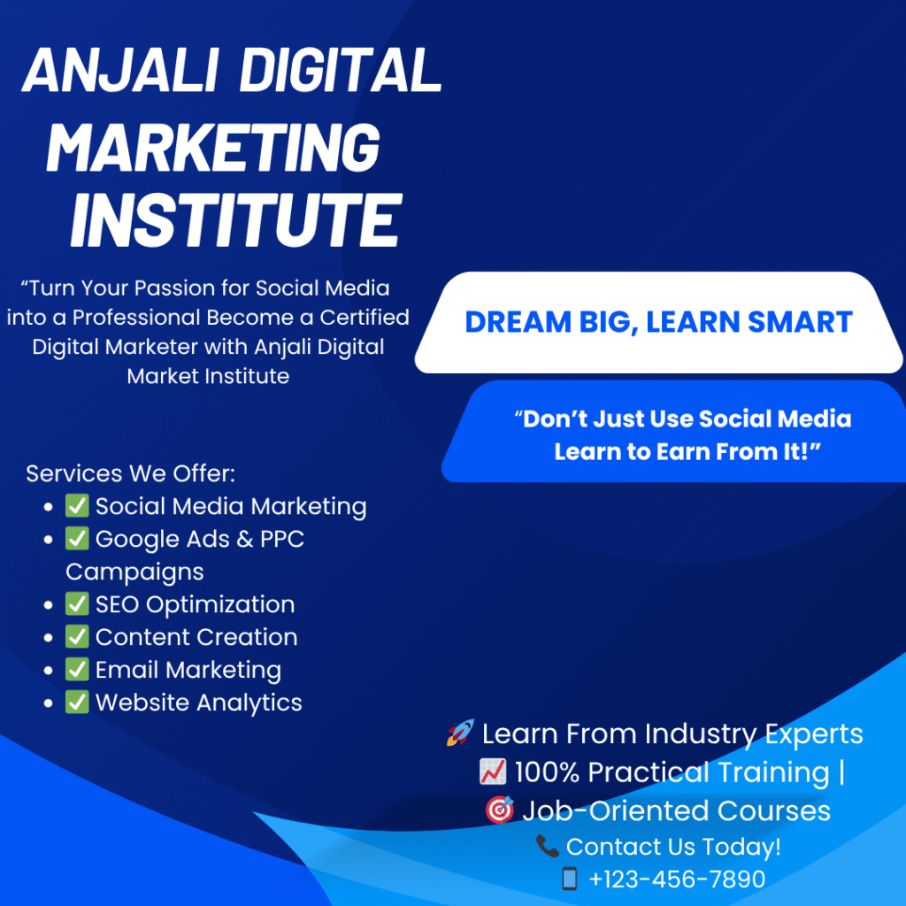 banner of digital marketing institute